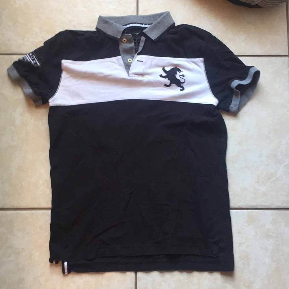 Express Color Block Polo Shirt